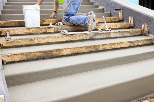 Concrete Steps Pouring in Fort Worth