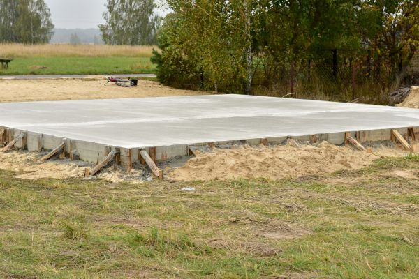 Concrete Base Installation in Fort Worth