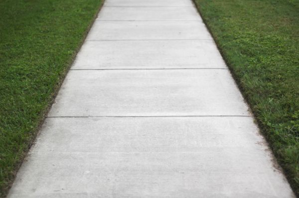 Concrete Path Installation in Fort Worth