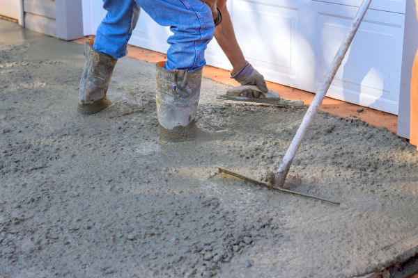 Driveway Slab Construction in Fort Worth