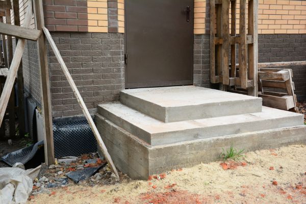 Cement Steps Construction in Fort Worth