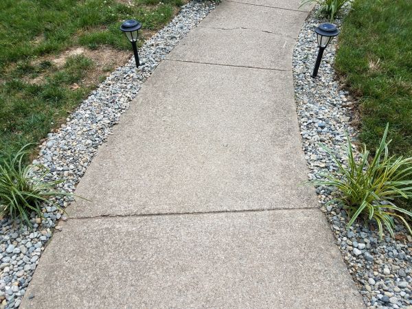 Cement Path Construction in Fort Worth
